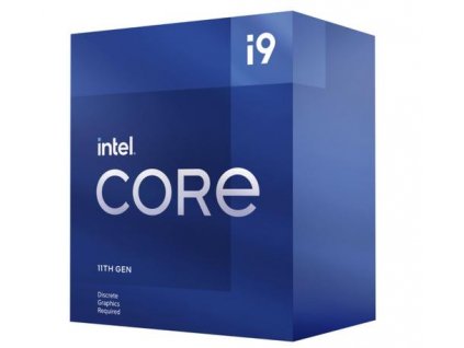 INTEL cpu CORE i9-11900F socket1200 Rocket Lake BOX 65W 11.generace (s chladičem, 2.5GHz turbo 5.2GHz, 8x jádro, 16x vlákno, 16MB cache, pro DDR4 do 3200, bez grafiky), virtualizace