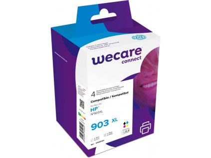 WECARE ARMOR ink sada kompatibilní s HP 3HZ51AE, CMYK/HC