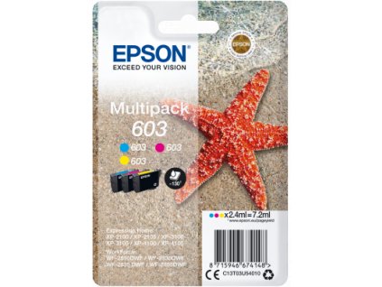 Epson multipack 3-colours 603, Cyan, Magenta, Yellow