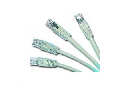 GEMBIRD kabel patchcord CAT6 stíněný FTP 0,5m, šedý