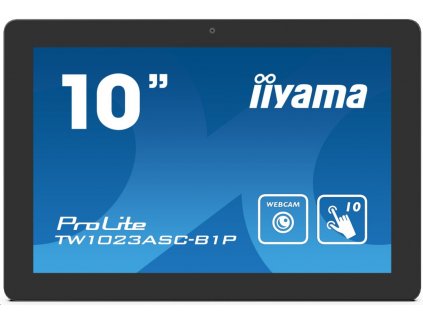 Dotykové zařízení IIYAMA ProLite TW1023ASC-B1P, Projected Capacitive, eMMC, Android, black