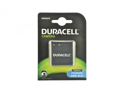 DURACELL Baterie - pro digitální fotoaparát nahrazuje Panasonic DMW-BLH7E, 7,4 V, 600 mAh