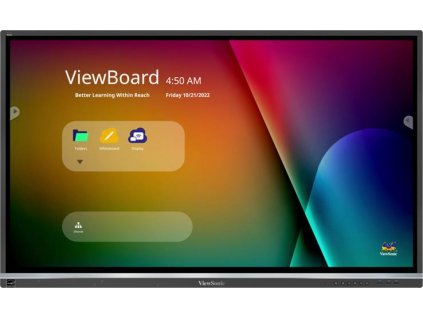 Viewsonic IFP5550 - 5 55" dotykový 4K/350cd/5000:1/8ms/3xHDMI/VGA/RS232/PC Slot/8xUSB/LAN/RAM 3GB/Repro 2x10W+1x15W/VESA