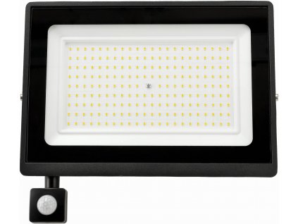 LED reflektor 150W PIR - neutrální bílá