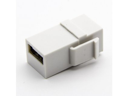 PremiumCord USB propojka USB2.0, pro instalaci do keystone zásuvky