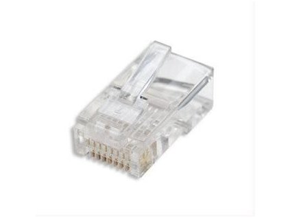 Intellinet konektor RJ45, drát UTP Cat5e, 100ks v nádobě