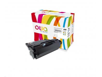 OWA Armor toner pro LEXMARK T650, 652, 654, 656, X651, 652, 654, 656, 658, 25000 Stran, T650H11E, černá/black