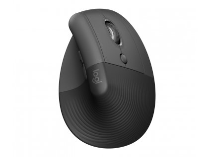 LOGITECH Lift For Business/Ergonomická/Optická/Pro praváky/4 000DPI/Bezdrátová USB + Bluetooth/Grafi