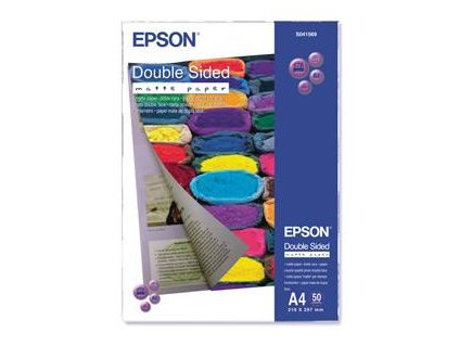 EPSON double sided Matte Paper A4 (50listů)