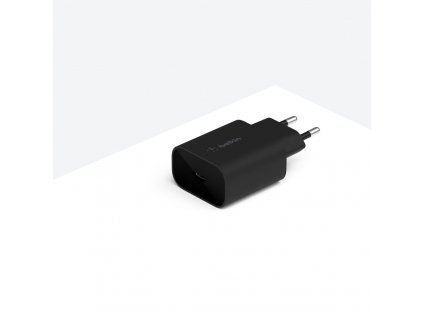 Belkin 25W USB-C Power Delivery PPS nástěnná nabíječka, černá