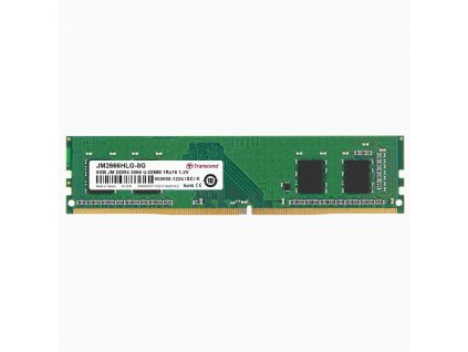 TRANSCEND DIMM DDR4 8GB 2666MHz 1Rx16 1Gx16 CL19 1.2V