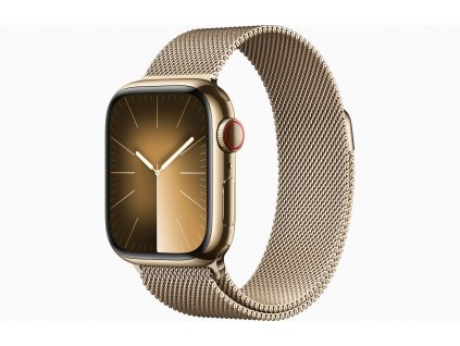 Apple Watch S9 Cell/41mm/Gold/Elegant Band/Gold