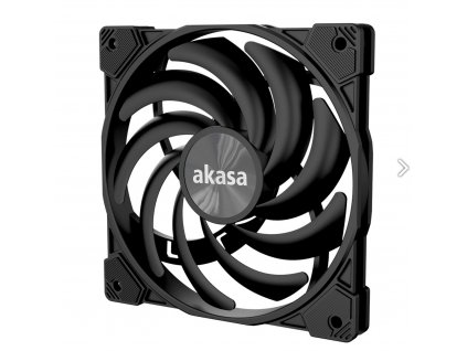 přídavný ventilátor Akasa 12 cm Alucia XS12 černý