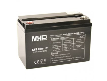 Baterie MHPower MS100-12 VRLA AGM 12V/100Ah