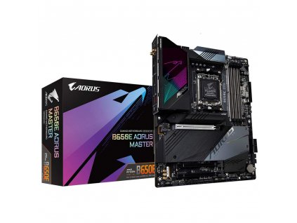 GIGABYTE MB Sc AM5 B650E AORUS MASTER, AMD B650, 4xDDR5, 1xHDMI, WI-FI