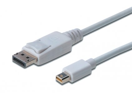Digitus DisplayPort připojovací kabel, mini DP/M - DP/M 3.0m