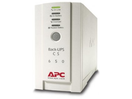 APC BK650EI ups Back-UPS 650, 400W / 650VA, 230V off-line, 3+1 zásuvka IEC320, USB