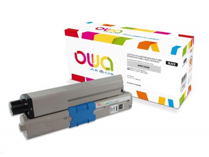 OWA Armor toner pro OKI C511, C531, MC 562, 7000 Stran, 44973508, černá/black