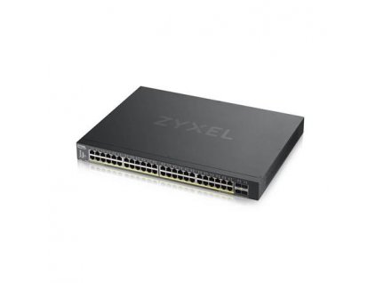 Zyxel XGS1930-52HP, 52 Port Smart Managed PoE Switch, 48x Gigabit PoE and 4x 10G SFP+, hybird mode, standalone or Nebula