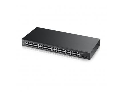 Zyxel GS1900-48 v2, 48-port GbE L2 Smart Switch, rackmount