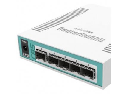 MIKROTIK Cloud Router Switch CRS106-1C-5S, 5x SFP + 1x Combo (SFP/ETH)