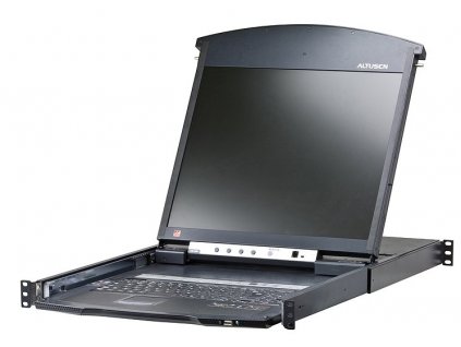 Aten 16-port Cat.5 KVM PS/2+USB,19'' LCD, IP