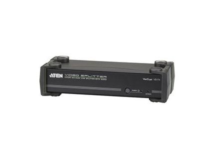 ATEN Video rozbočovač 1 PC - 4 DVI Dual Link+audio