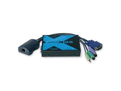 AdderLink X100 extender, PS2, audio