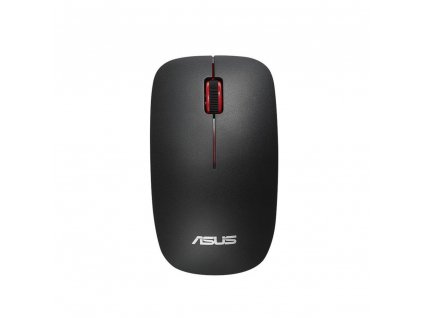 ASUS WT300/Cestovní/Optická/1 600DPI/Bezdrátová USB/Černá-červená