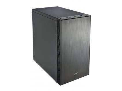 FSP CMT223S Silent/Midi Tower/Černá