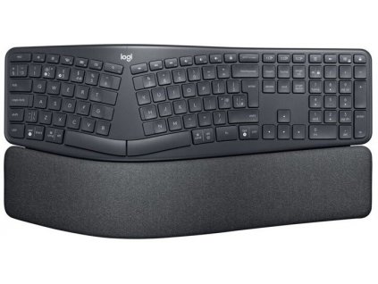 Logitech K860/Bezdrátová Bluetooth/US-Layout/Černá