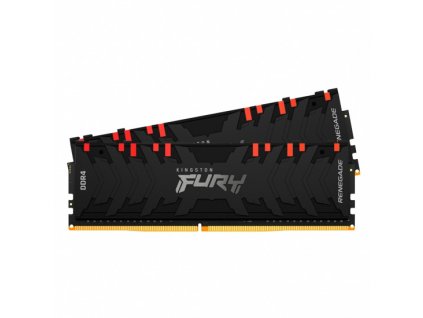 Kingston FURY Renegade/DDR4/16GB/4600MHz/CL19/2x8GB/RGB/Black