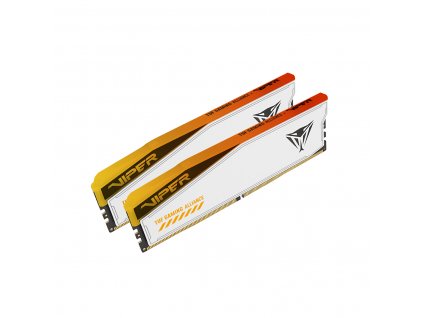 Patriot Viper Elite 5 TUF/DDR5/32GB/6600MHz/CL34/2x16GB/RGB/White