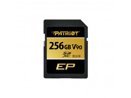 Patriot V90/SDXC/256GB/300MBps/UHS-II U3 / Class 10/+ Adaptér