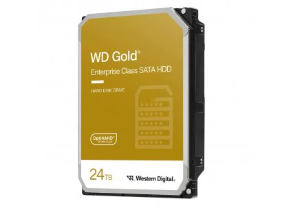 WD Gold/24TB/HDD/3.5''/SATA/7200 RPM/5R