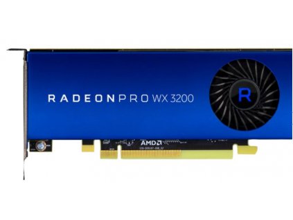 AMD Radeon™ PRO WX 3200 - 4GB GDDR5, 4xmDP