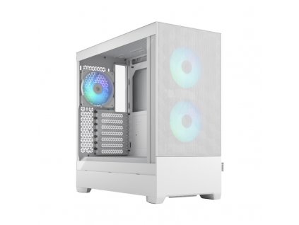 Fractal Design Pop Air RGB White TG Clear Tint