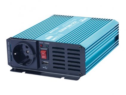 Měnič napětí Carspa P400U-242 24V/230V+USB 400W, čistá sinus