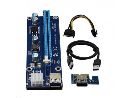 Kabel C-TECH PCI-Express riser RC-PCIEX-01C