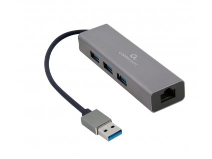 Gembird USB-A/LAN, 3x USB 3.0