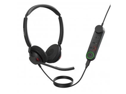 Jabra Engage 50 II (Link)/Stereo/ANC/USB-C/Drát/Černá