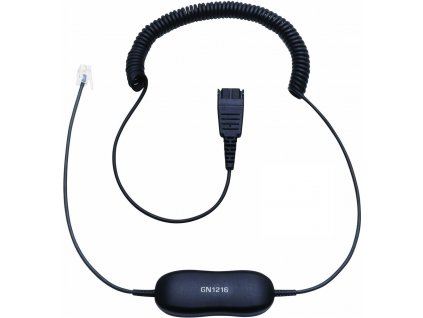 Jabra Smart Cord, QD-RJ9, coiled