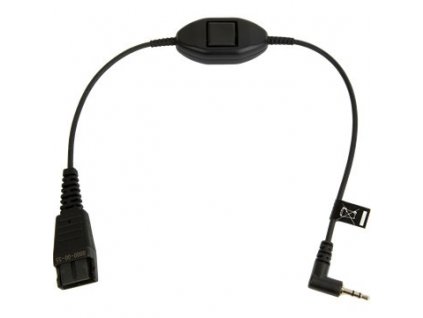 Jabra Cord, QD-Jack 2,5mm, 0,3m, straight