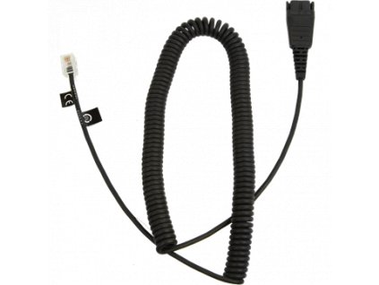 Jabra QD-RJ10, 0,5-2 m, coiled, Siemens