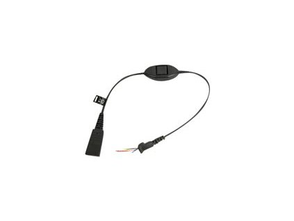 Jabra QD cord - Ascom Mute function (bez konekt)