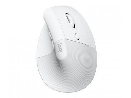 LOGITECH Lift For Business/Ergonomická/Optická/Pro praváky/4 000DPI/Bezdrátová USB + Bluetooth/Bílá