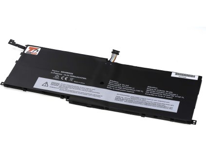 Baterie T6 Power pro Lenovo ThinkPad X1 Carbon 4th Gen, X1 Yoga, 3080mAh, 47Wh, 4cell, Li-Pol