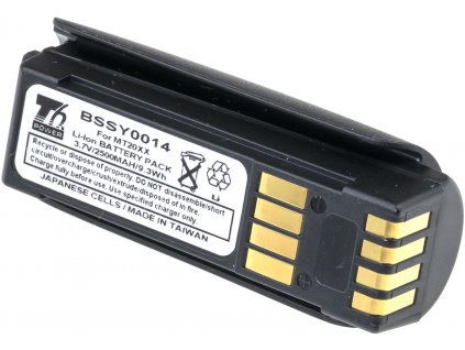 Baterie T6 Power Symbol Motorola Zebra MT2000, MT2070, MT2090, 2500mAh, 9,3Wh, Li-ion