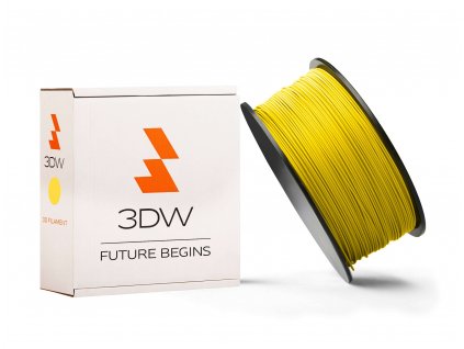 3DW - ABS filament 2,9mm žlutá, 1kg, tisk 220-250°C