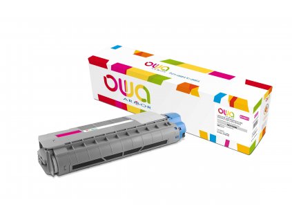 OWA Armor toner kompatibilní s OKI 44315306, 6000st, červená/magenta